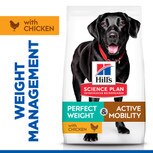 Hill's Science Plan Perfect Weight & Active Mobility Large Breed Adult Chicken Dry Dog Food - 12kg_0